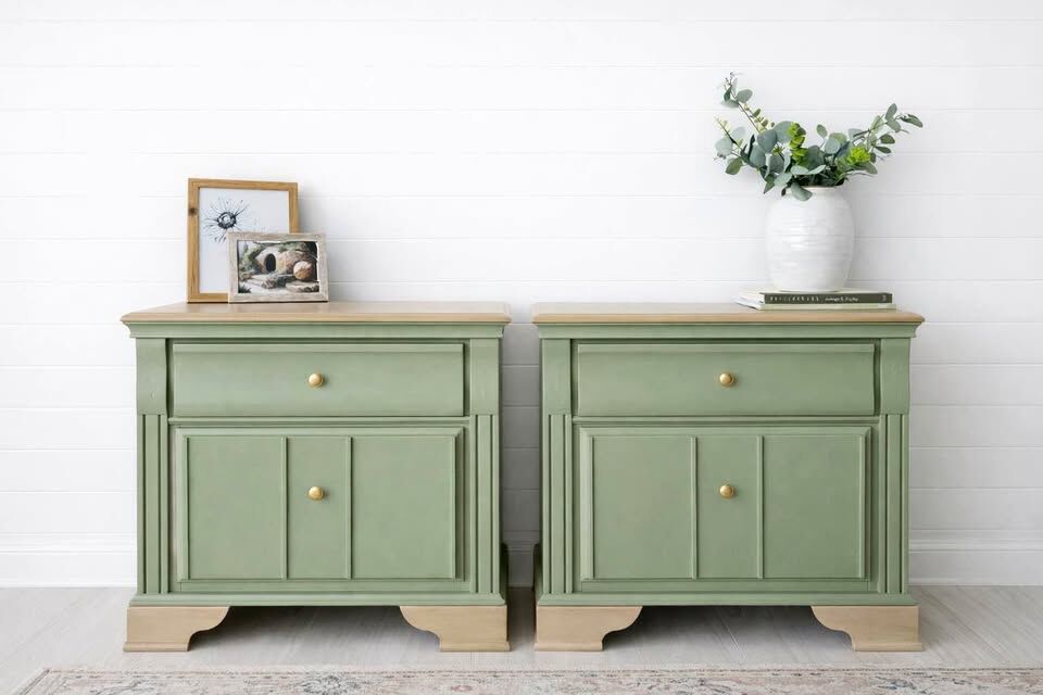 Modern Chic 2 Drawer Nightstands| Modern Nightstands | 2 Drawer Nightstands #1