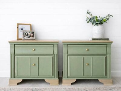 Modern Chic 2 Drawer Nightstands| Modern Nightstands | 2 Drawer Nightstands #1