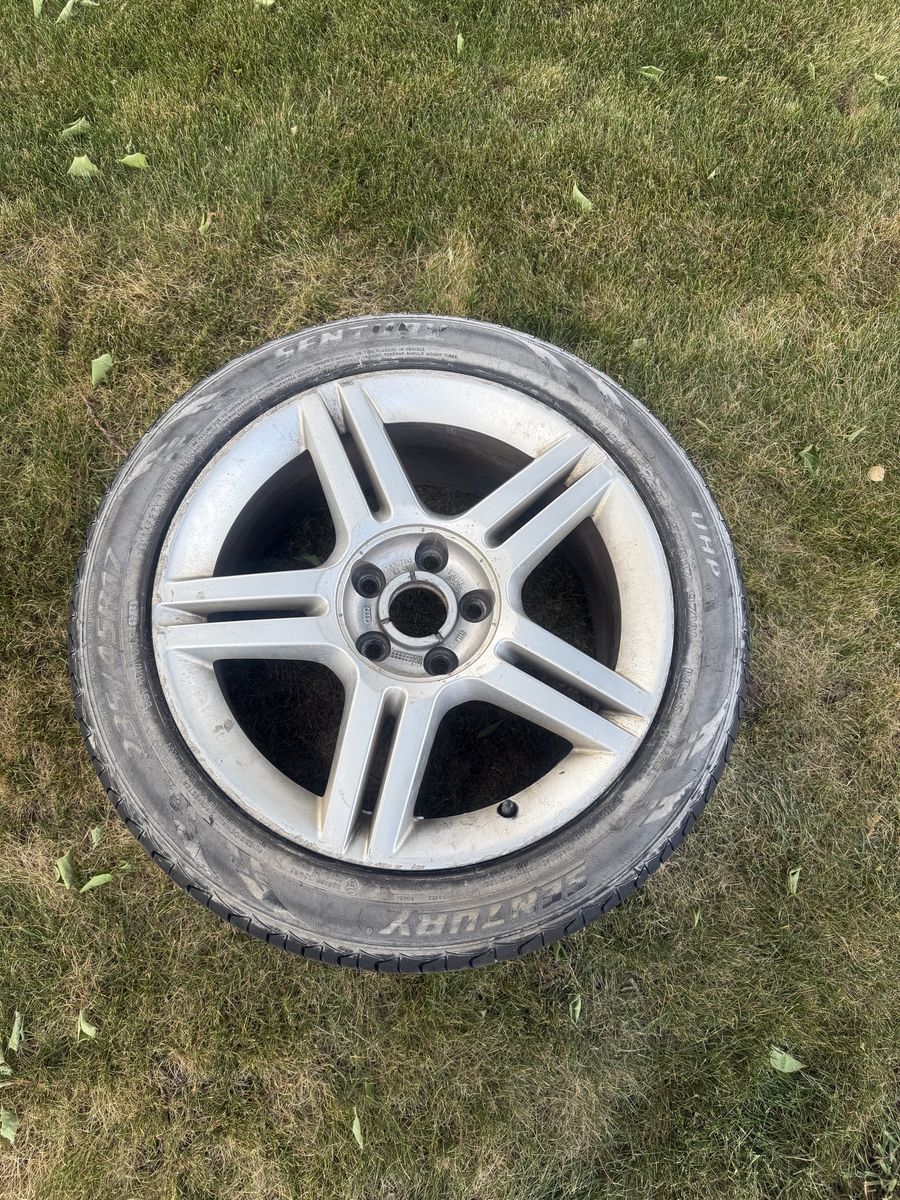 Spare tire off of 2006 Audi A4