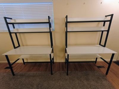 Like New Desk(s) With Shelves