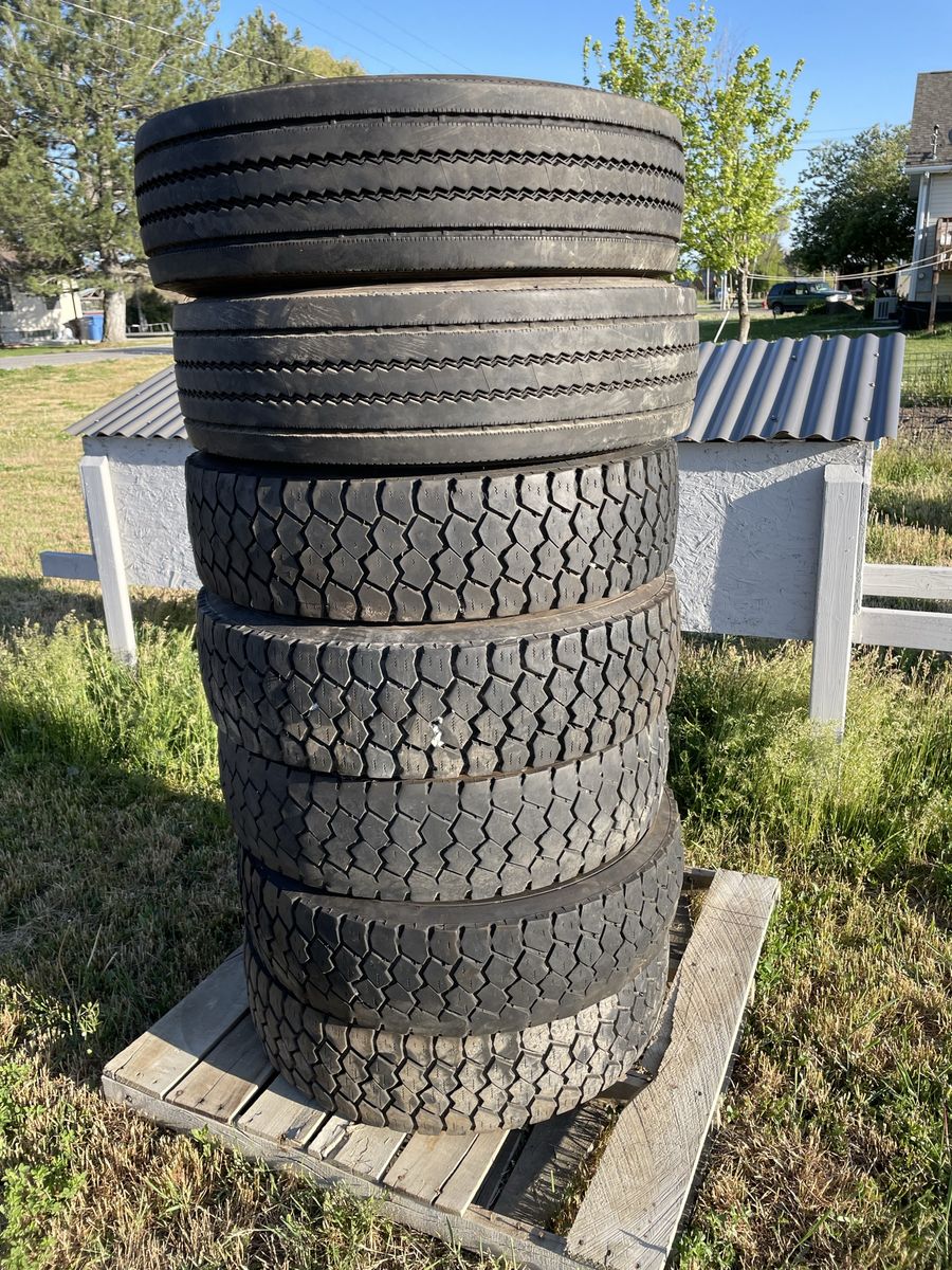 225 70 R19.5 14ply  HD tires