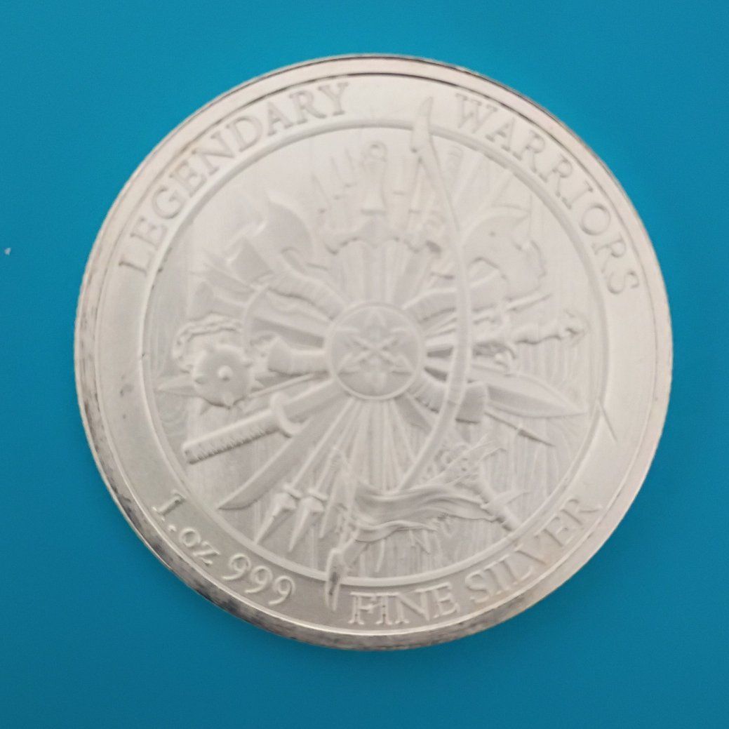 Legendary Warriors Eric Bloodaxe .999 Silver Coin