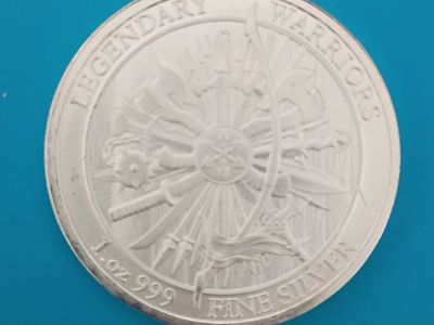 Legendary Warriors Eric Bloodaxe .999 Silver Coin