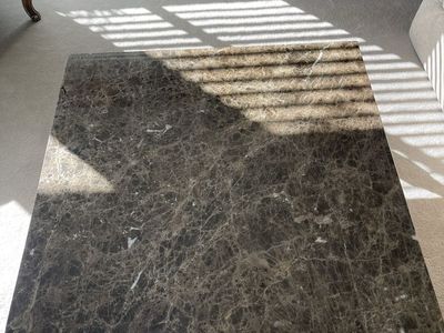 Marble coffee table
