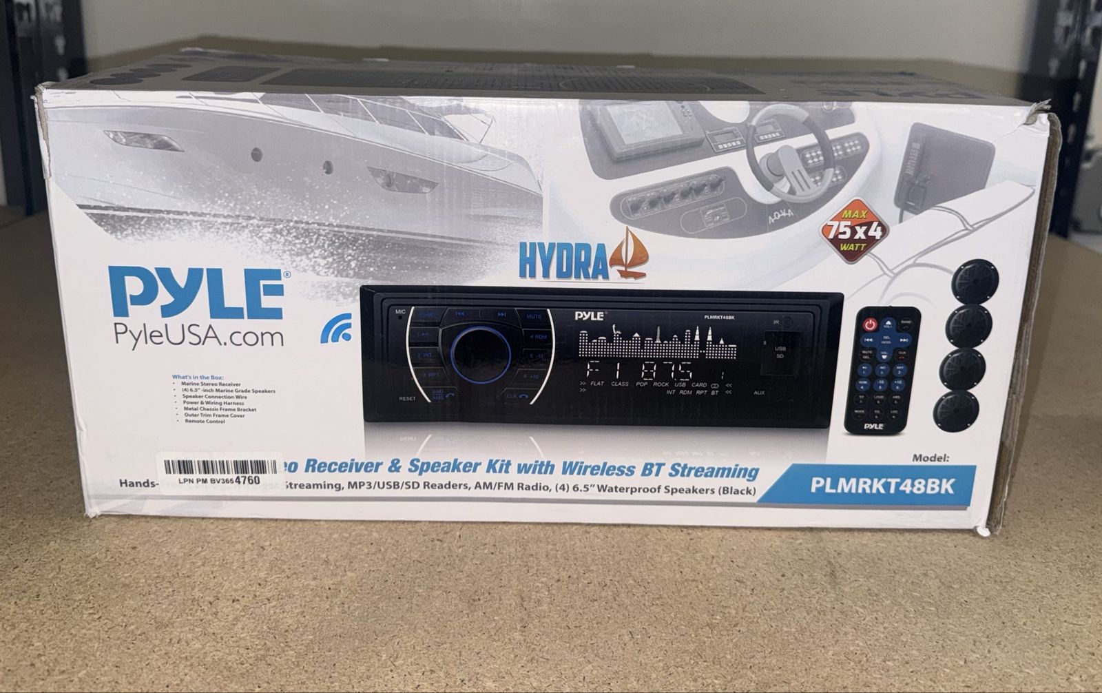 Pyle Marine Stereo Receiver & Speaker Kit
