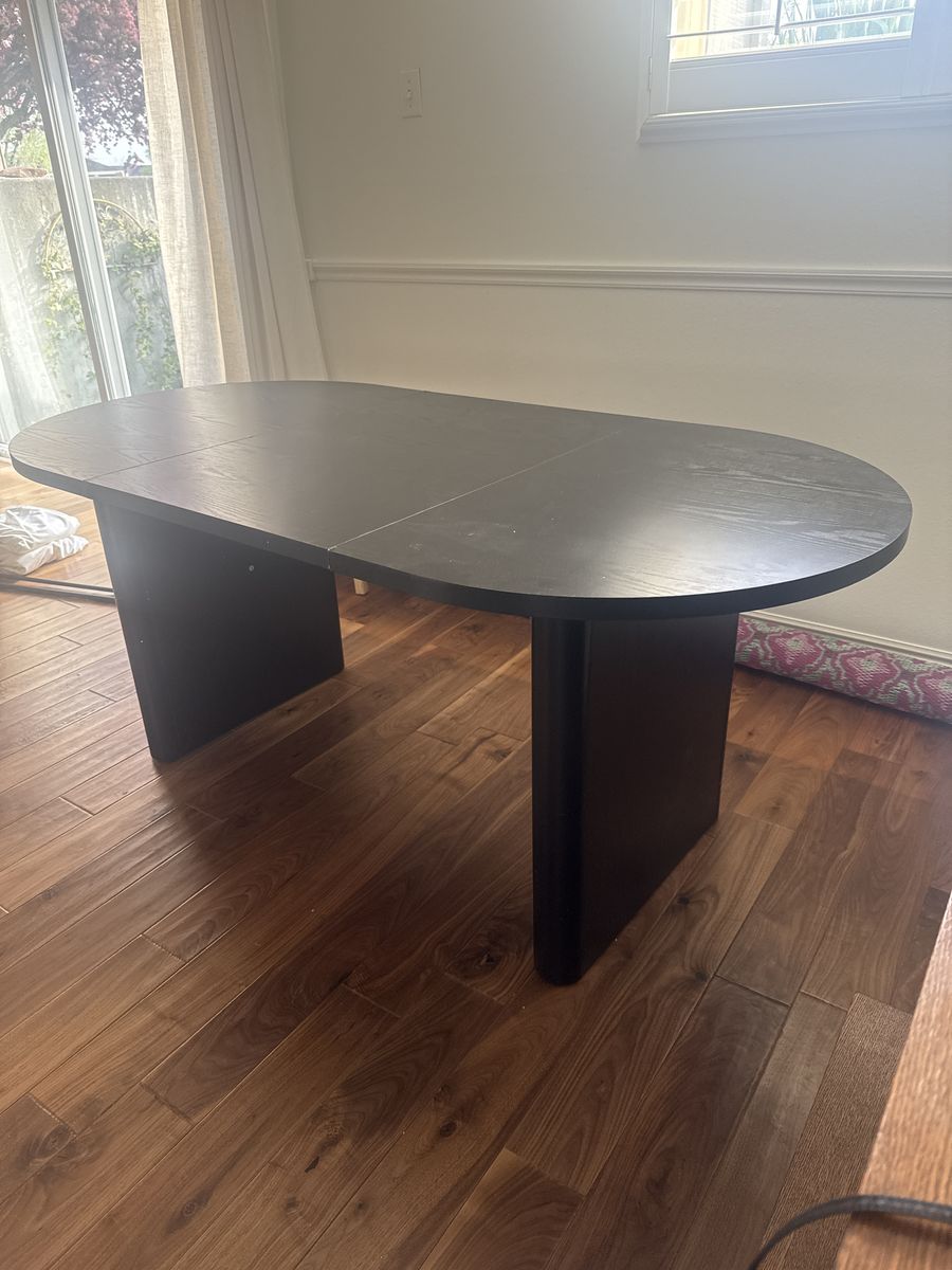 Black Dining Room Table