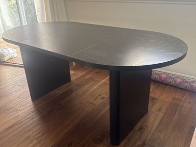 Black Dining Room Table