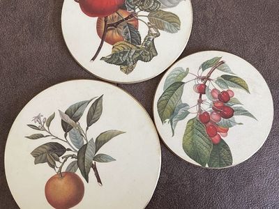 Set of Three Portmeirion Trivets/Hotpads