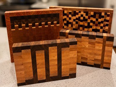 Premium Handmade Cutting Boards | Multiple Styles Available | Built in My Utah Shop