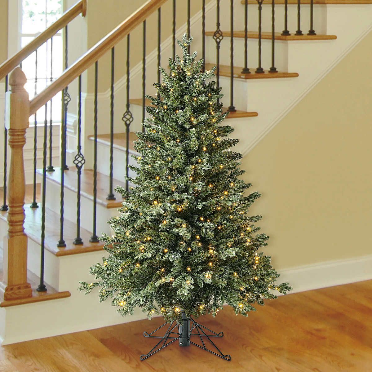 4ft Pre-Lit Radiant Micro LED Slim Artificial Christmas Tree 1487586 #88603
