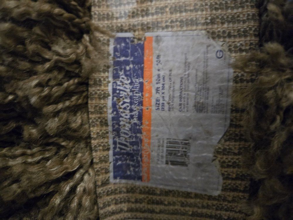 Carpet 7x10 & 7'9"x9'9" Professionally cleaned