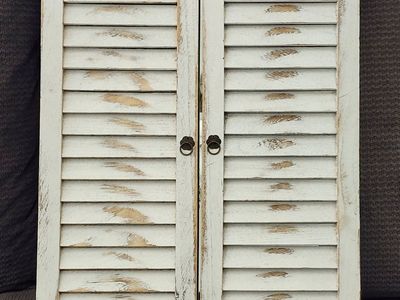 Farmhouse Mirror/Windows Decor
