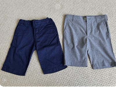 2 Pairs Of Boys Dress Shorts Size 8 $15/both
