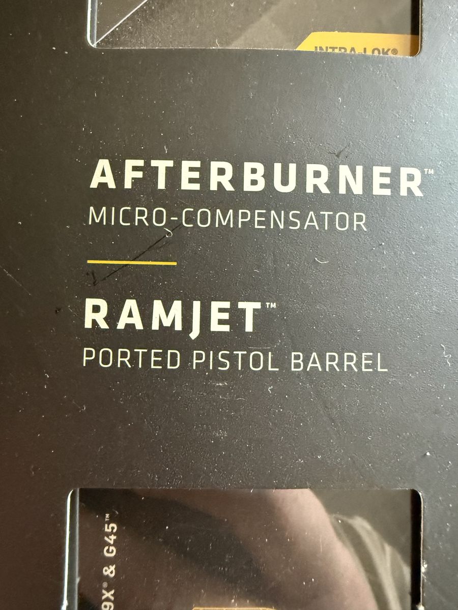 Radian Ramjet Afterburner Gen 5 Micro-Compensator Ported Barrel for Glock 19, 19X, 45