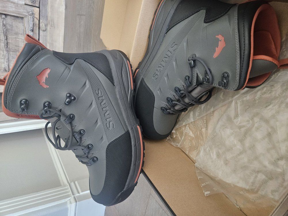 Simms Freestone Boot, size 14. Unworn, unused