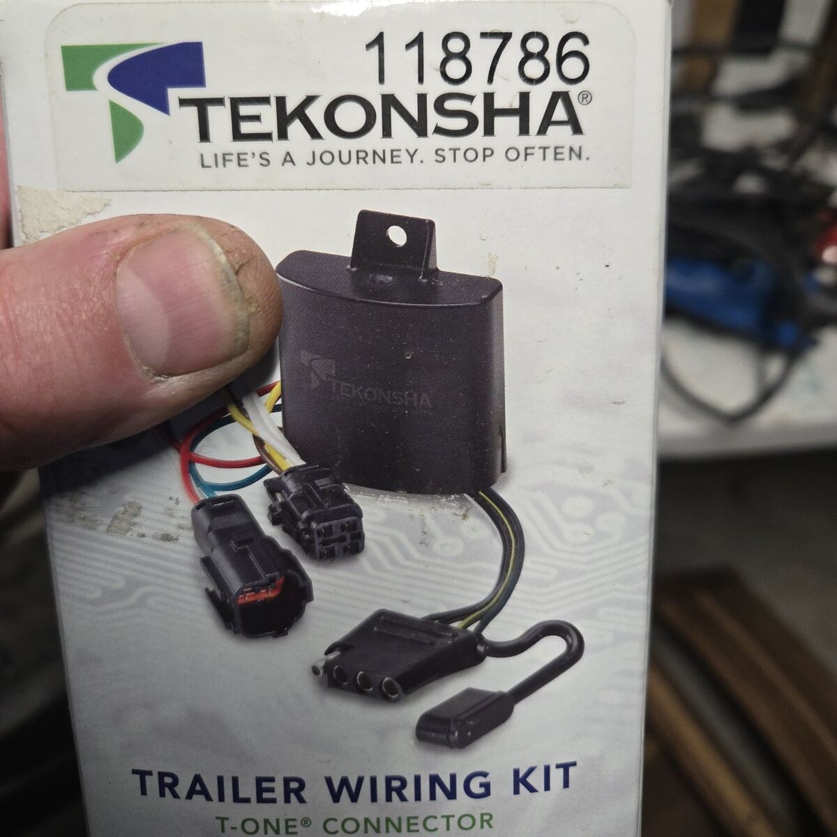 Tekonsha Trailer kit for Jeep Wrangler Gladiator