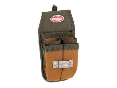 BUCKET BOSS Four Barrel Sheath Tool Belt Pouch with FlapFit