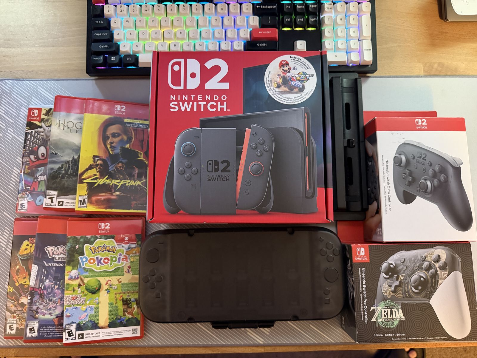 Nintendo Switch 2 Console with Bundle of Games & Accessories