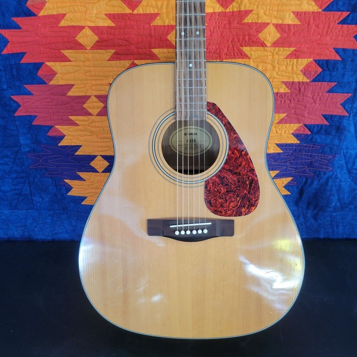 Yamaha F335 acoustic guitar full size
