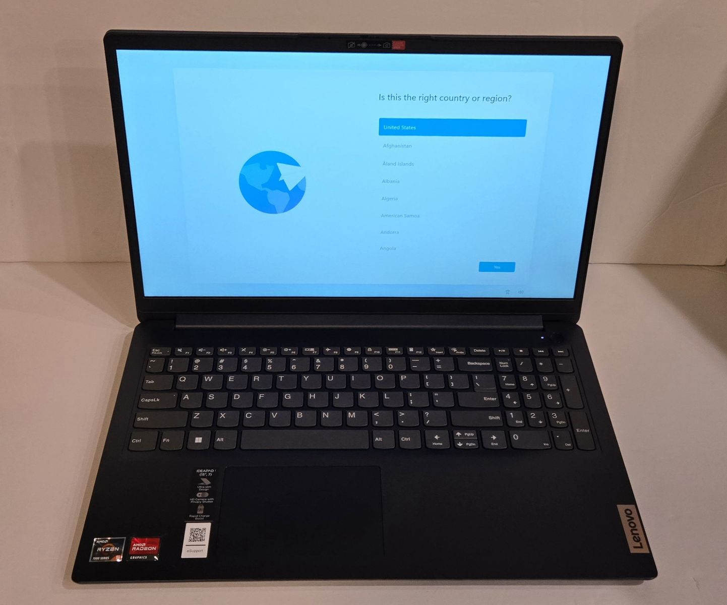 Lenovo - IdeaPad 1 15.6" Full HD Laptop - AMD Ryzen 5, 2022 - 8GB Memory- 256GB SSD - Abyss Blue