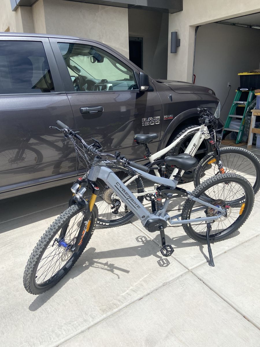 2 Cyberbike Mullet Pro 2024 full suspension mountain bikes