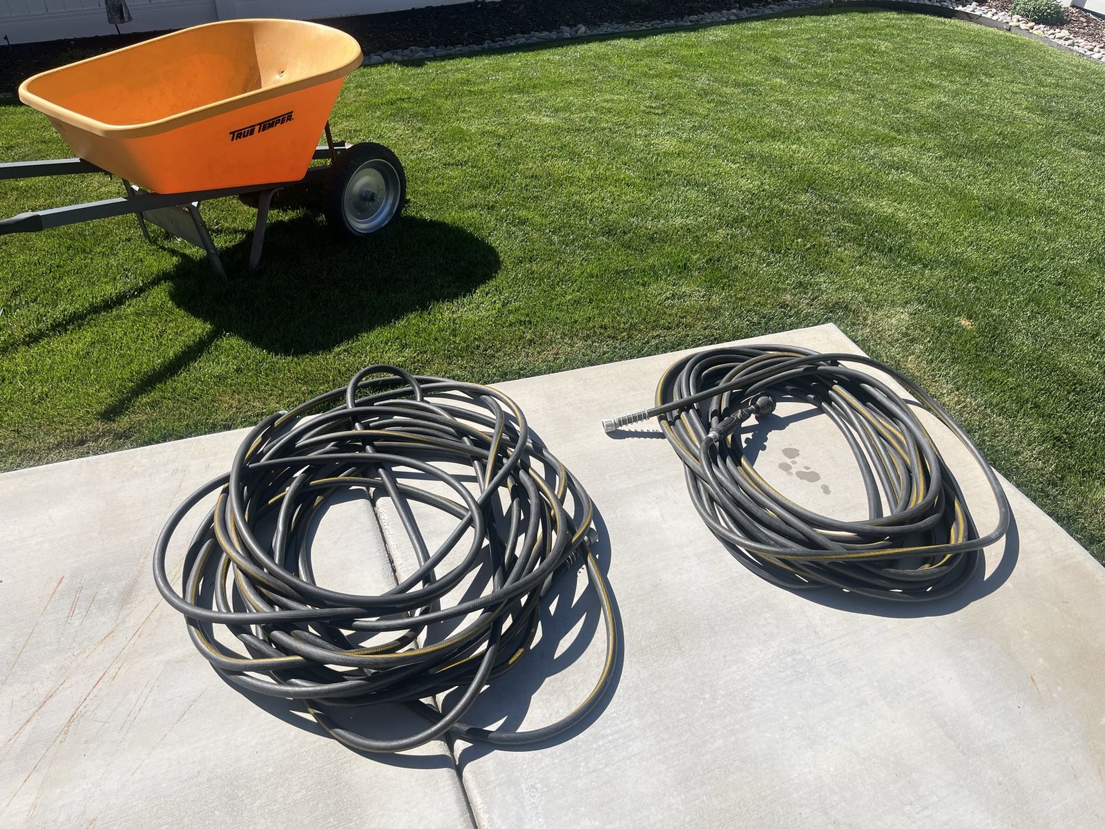 $50 for 2 Heavy-Duty Garden Hoses - (Like New)