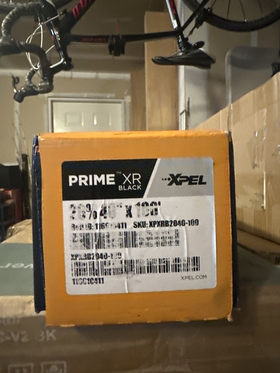 XPEL PRIME XR BLACK Window Tint Film Roll 20% VLT 40" x 100' (XPXRB2040-100)