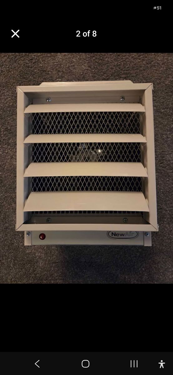 240V Garage Heater