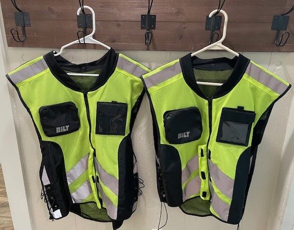 BILT SOLAR REFLECTIVE VESTS