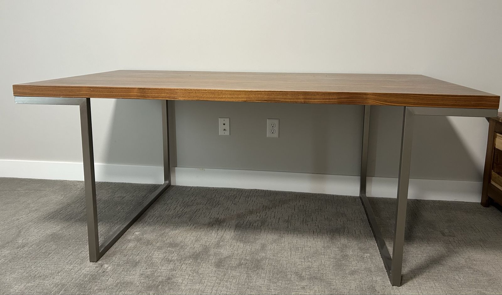 Modern Wood & Metal Desk/Table