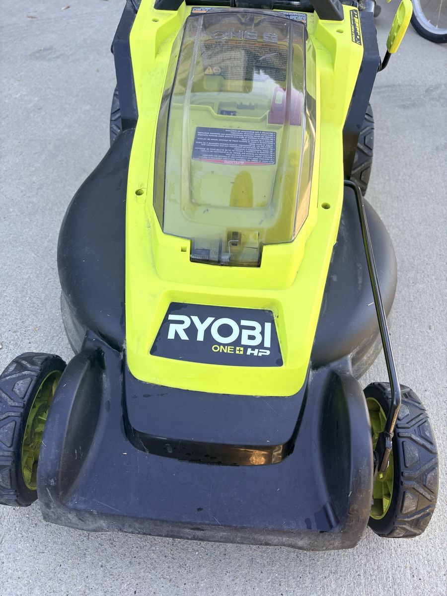 Ryobi ONE+ HP Cordless 18V Brushless 16 in. Lawn Mower - Tool Only (I have a battery/charger sold separately for $45)