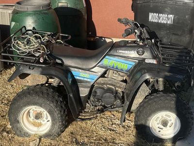 1993 Kawasaki Bayou 220 ATV Four Wheeler - Used