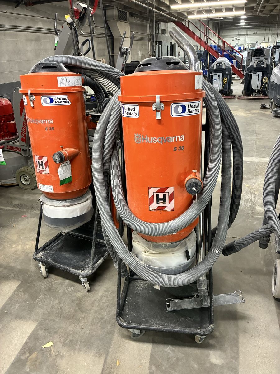 Vacuum Concrete dust 110 V three motor