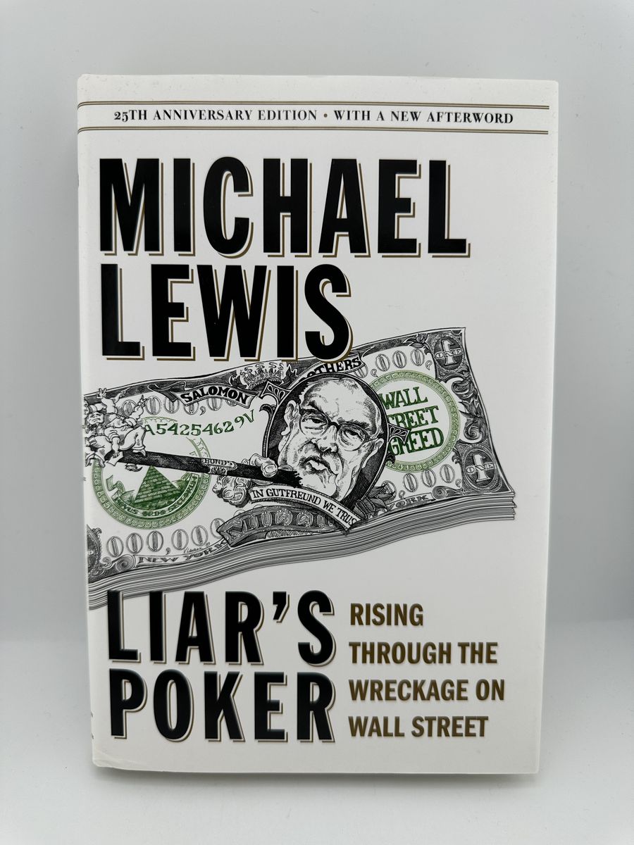 Liar's Poker Michael Lewis 25th Anniversary Edition Wall Street Finance Book