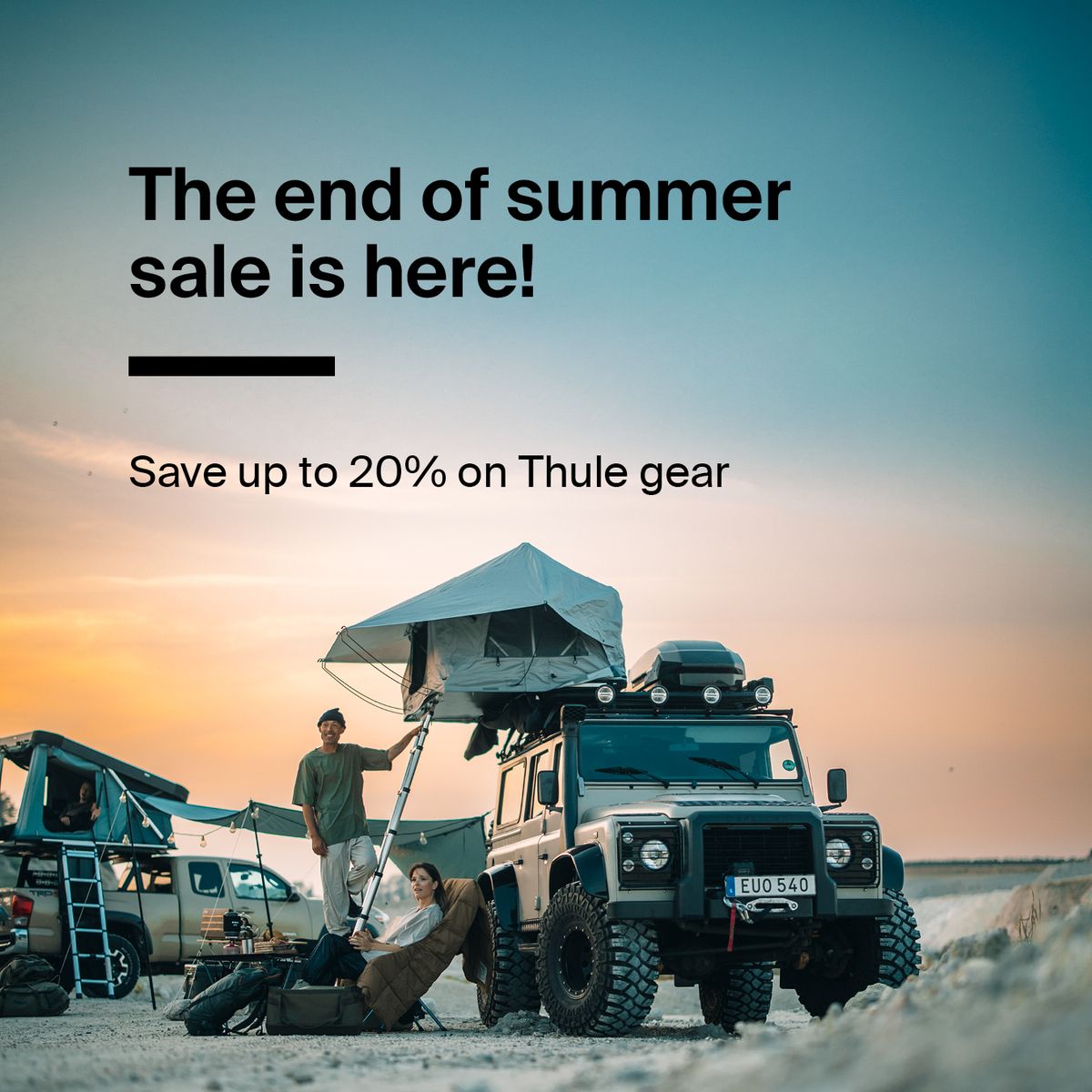 20% OFF Thule Widesky Ashland Grey