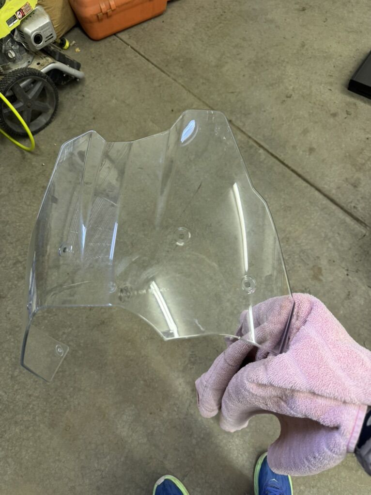 2014 BMW F800 GS Stock Windscreen