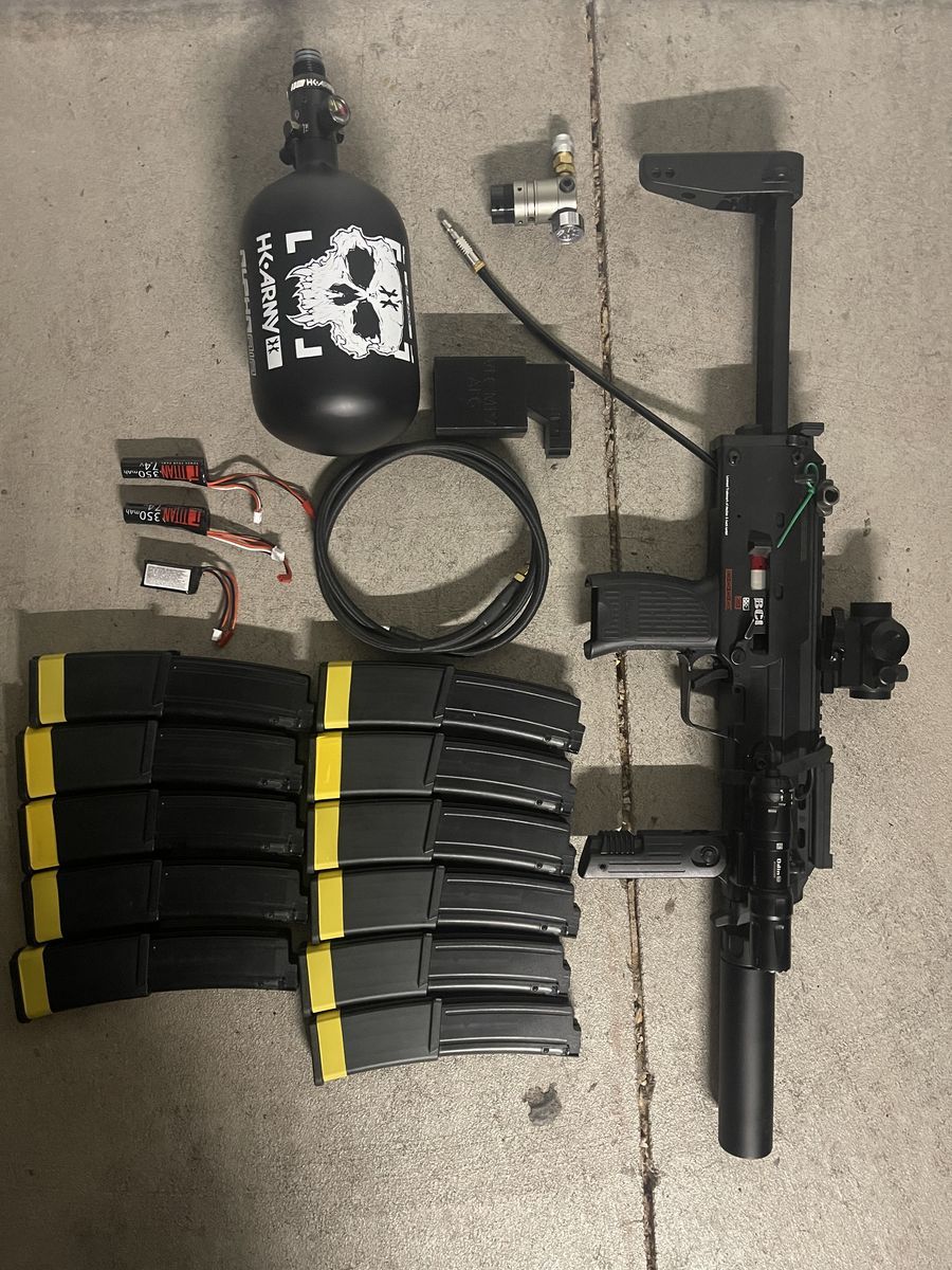 Bullcraft Industries Custom VFC HK MP7 AIRSOFT Replica