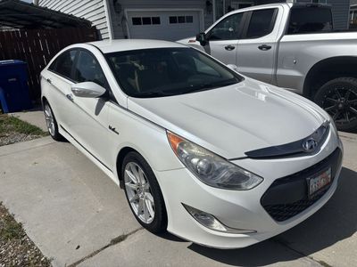 2015 HYUNDAI SONATA Blue