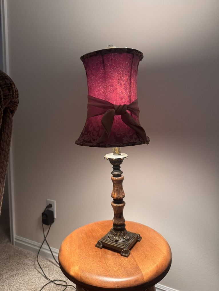 Vintage Stone Lamp