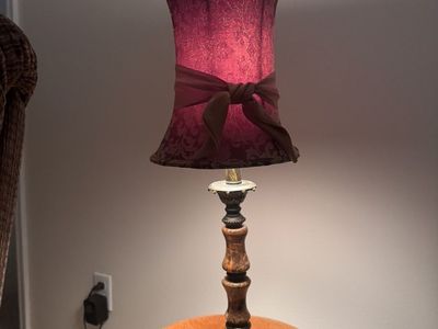 Vintage Stone Lamp