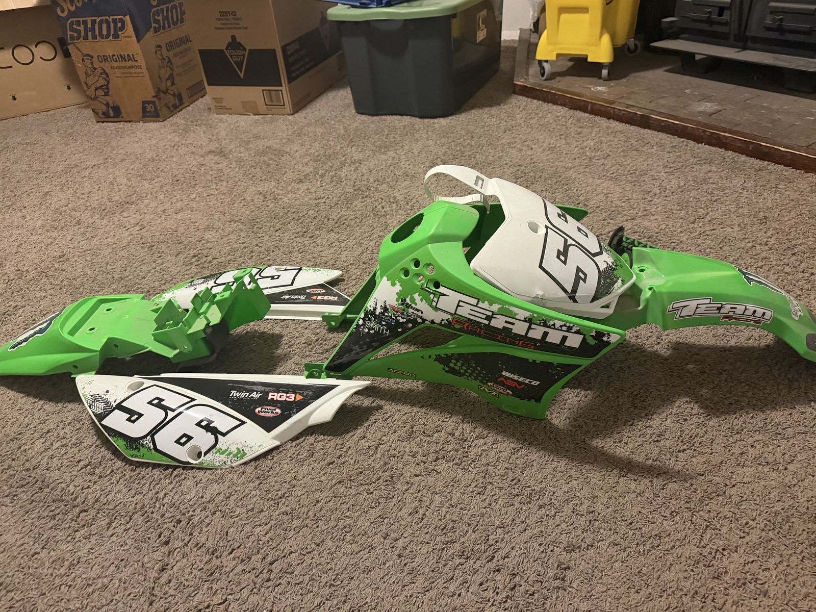 KLX 110 plastics
