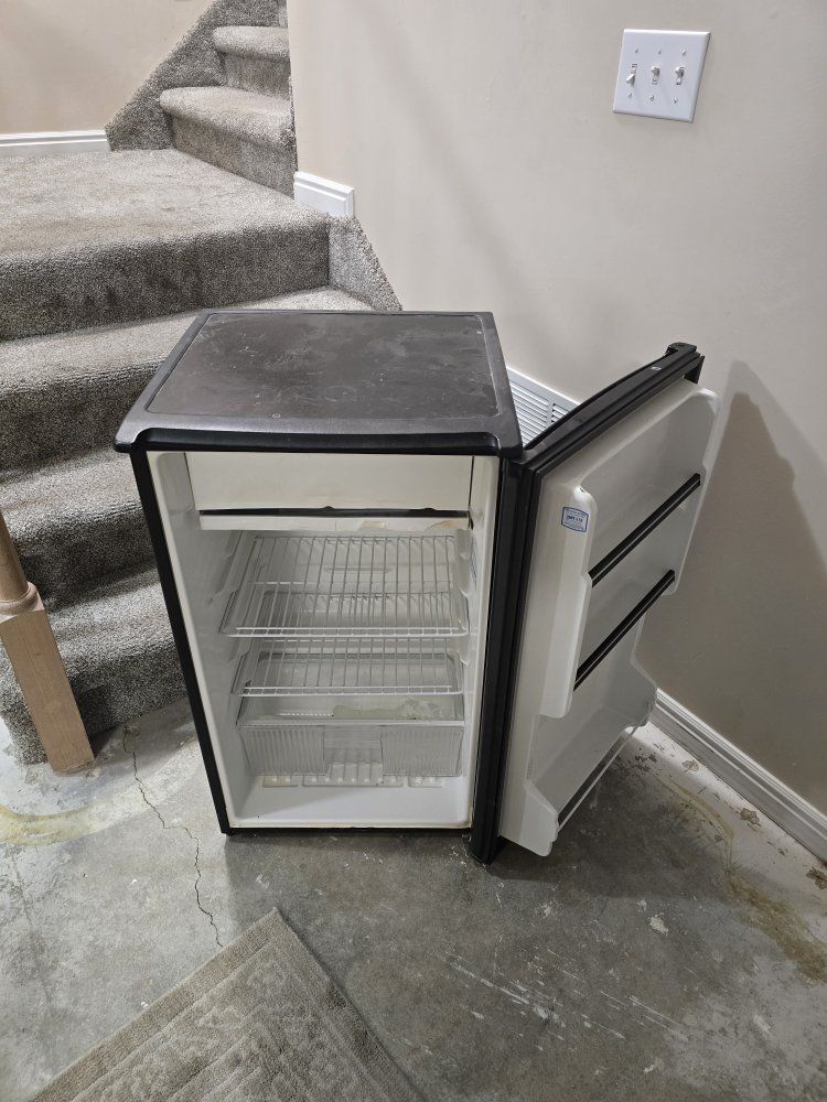 Compact Mini Fridge with Freezer Compartment