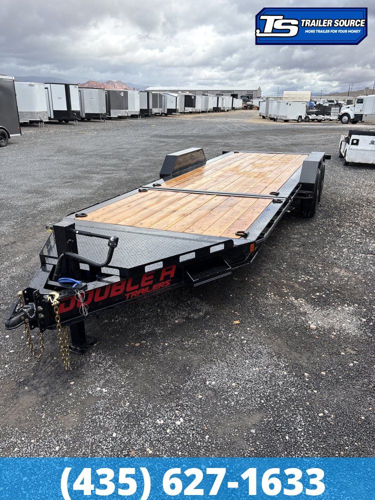 7x22 Double A Pro Series CT Tilt Trailer - 15.4K GVWR -
