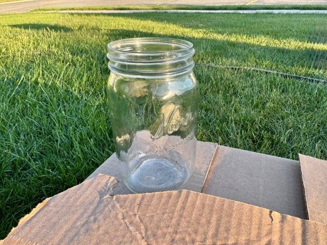 Kerr/Ball Canning wide mouth Jars – Quart Size, 12 for $9