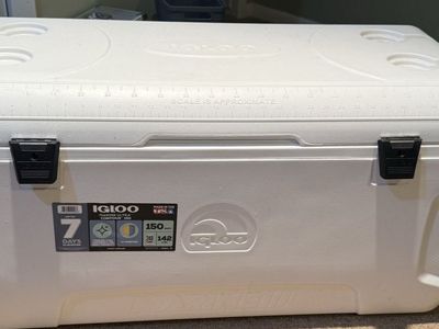 Igloo Marine Ultra Contour 150 Chest Cooler — 150 Qt — $80