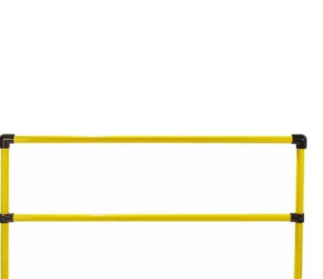 8' Wide By 42 tall Aluminum Safety Railing