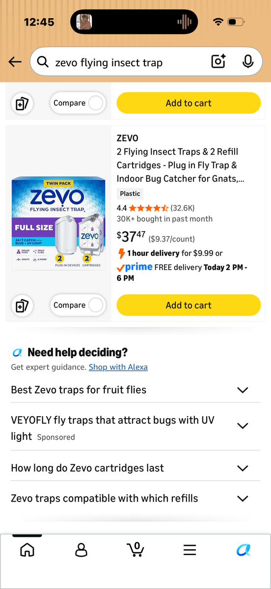 Zevo fly trap