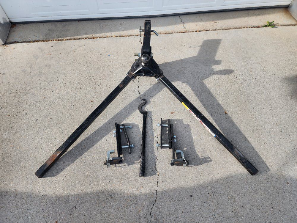 Equalizer 12k lb anti-sway load distribution hitch