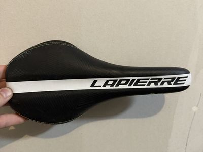 SDG Lapierre Bike Saddle Black and White
