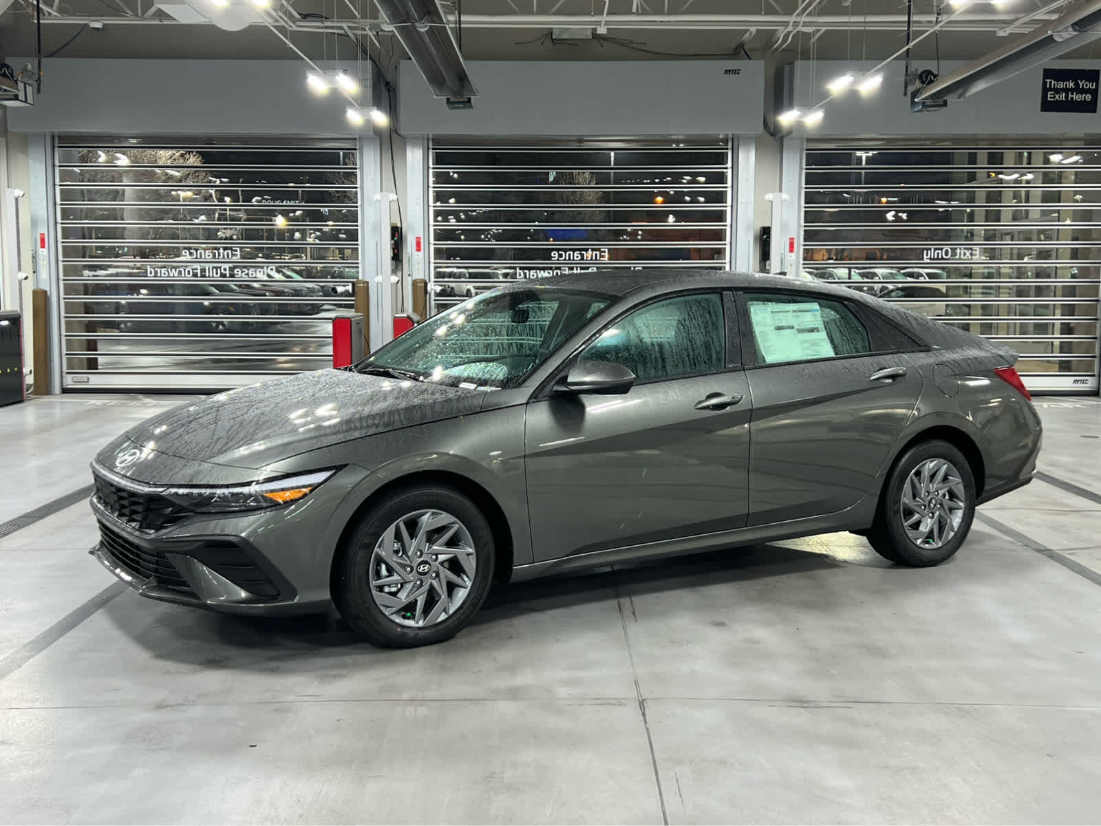 2026 Hyundai Elantra Hybrid Blue